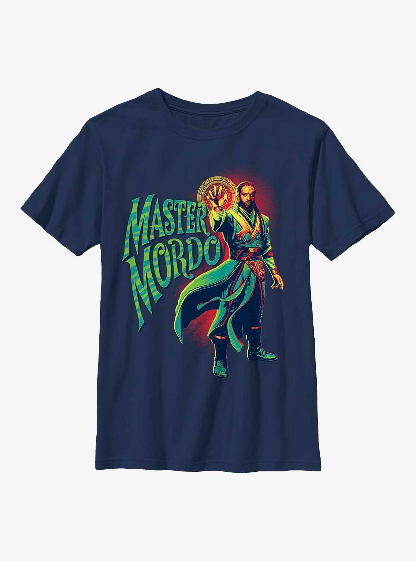 Marvel Doctor Strange In The Multiverse Of Madness Master Mordo Youth T-Shirt, NAVY, hi-res