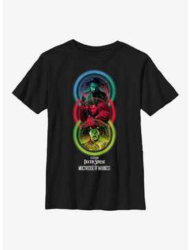Marvel Doctor Strange In The Multiverse Of Madness Strange Circles Youth T-Shirt, , hi-res
