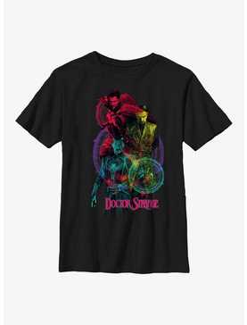 Marvel Doctor Strange In The Multiverse Of Madness Three Stranges Youth T-Shirt, , hi-res