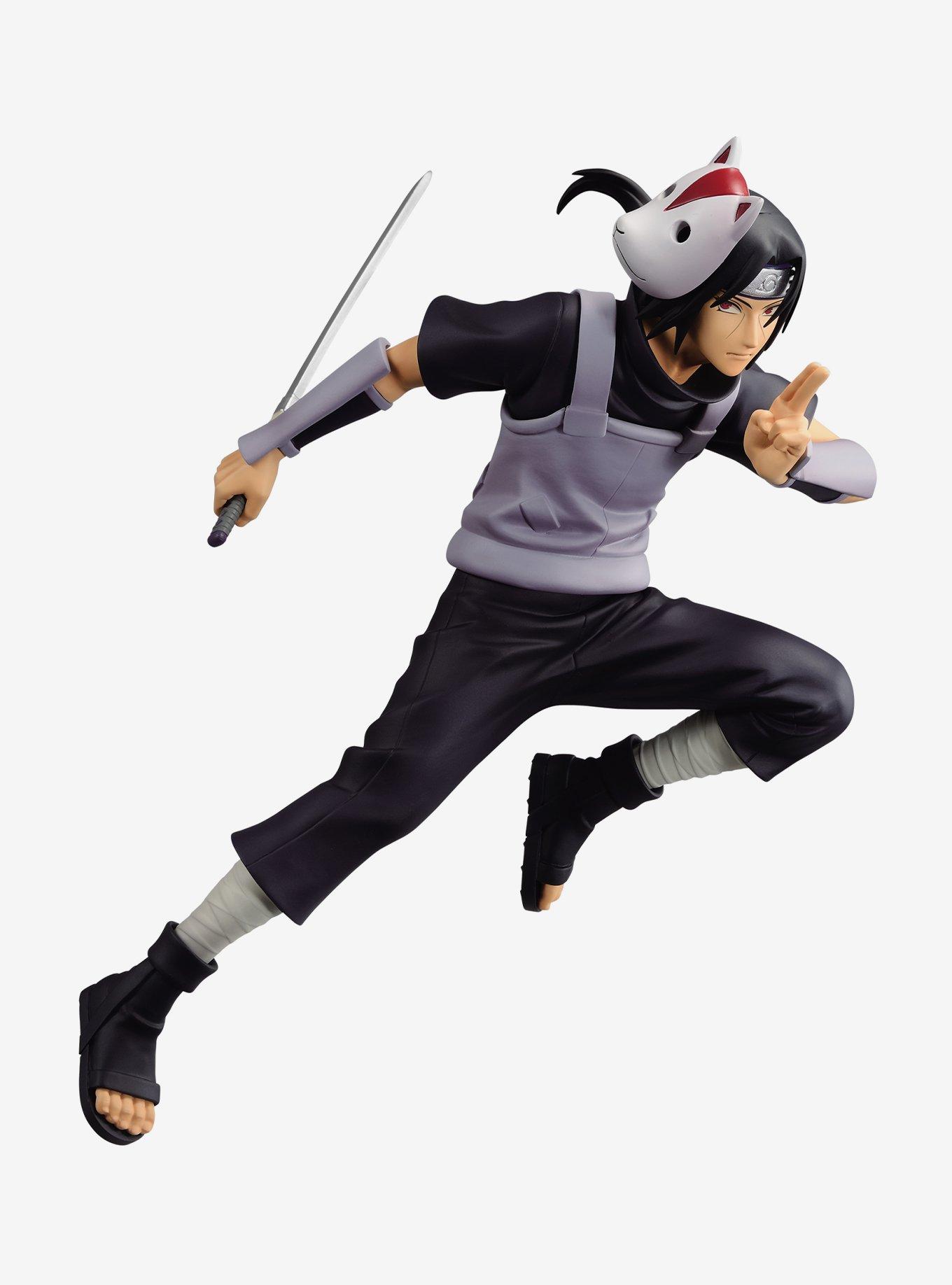 Banpresto Naruto Shippuden Vibration Stars Itachi Uchiha Figure, , hi-res