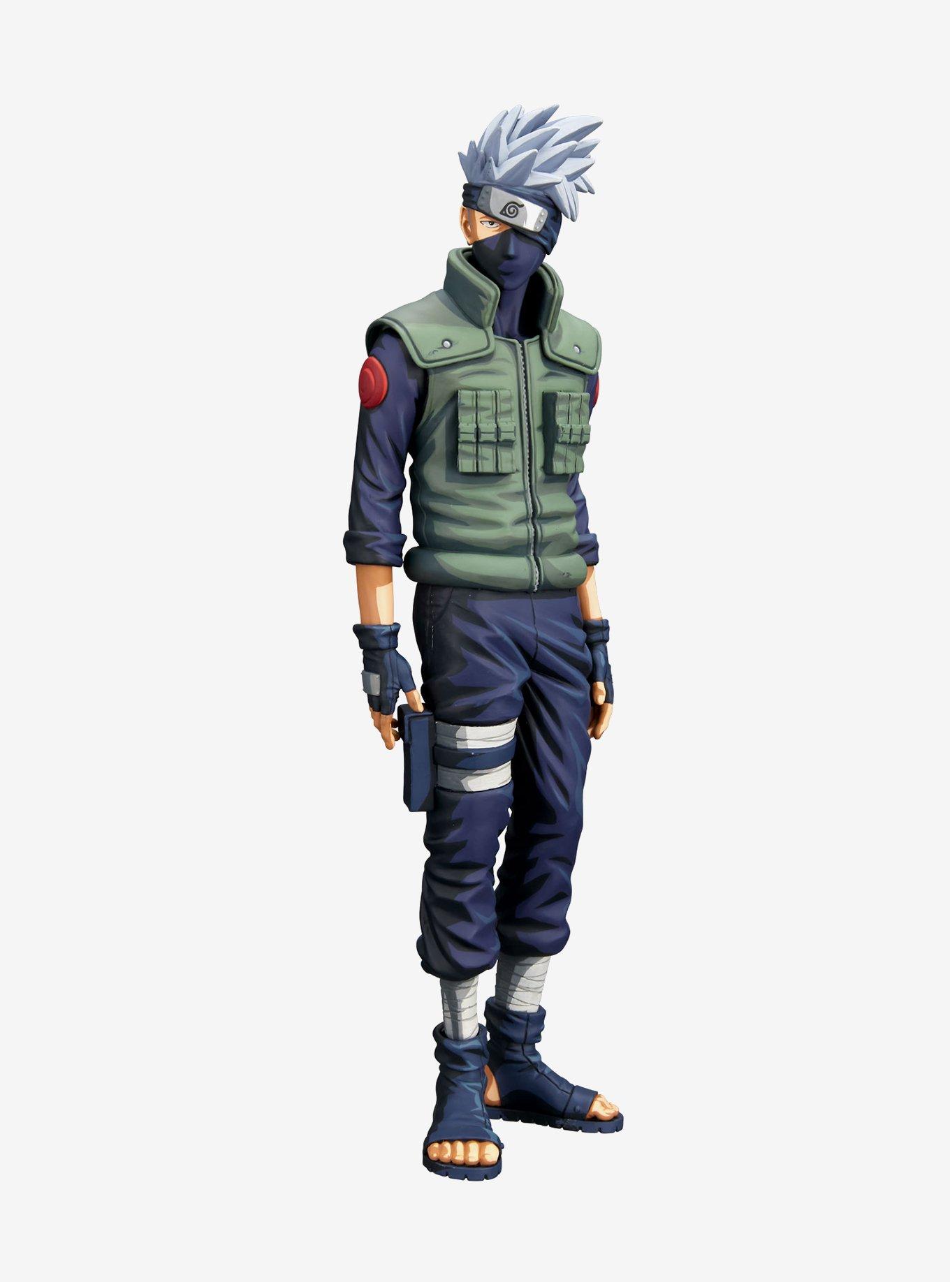 Banpresto Naruto Shippuden Grandista Manga Dimensions Kakashi Hatake Figure, , hi-res