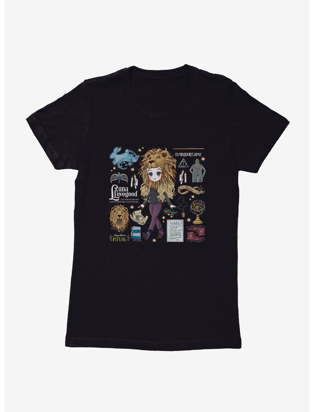 Harry Potter Luna Icons Lion Hat Womens T-Shirt, , hi-res