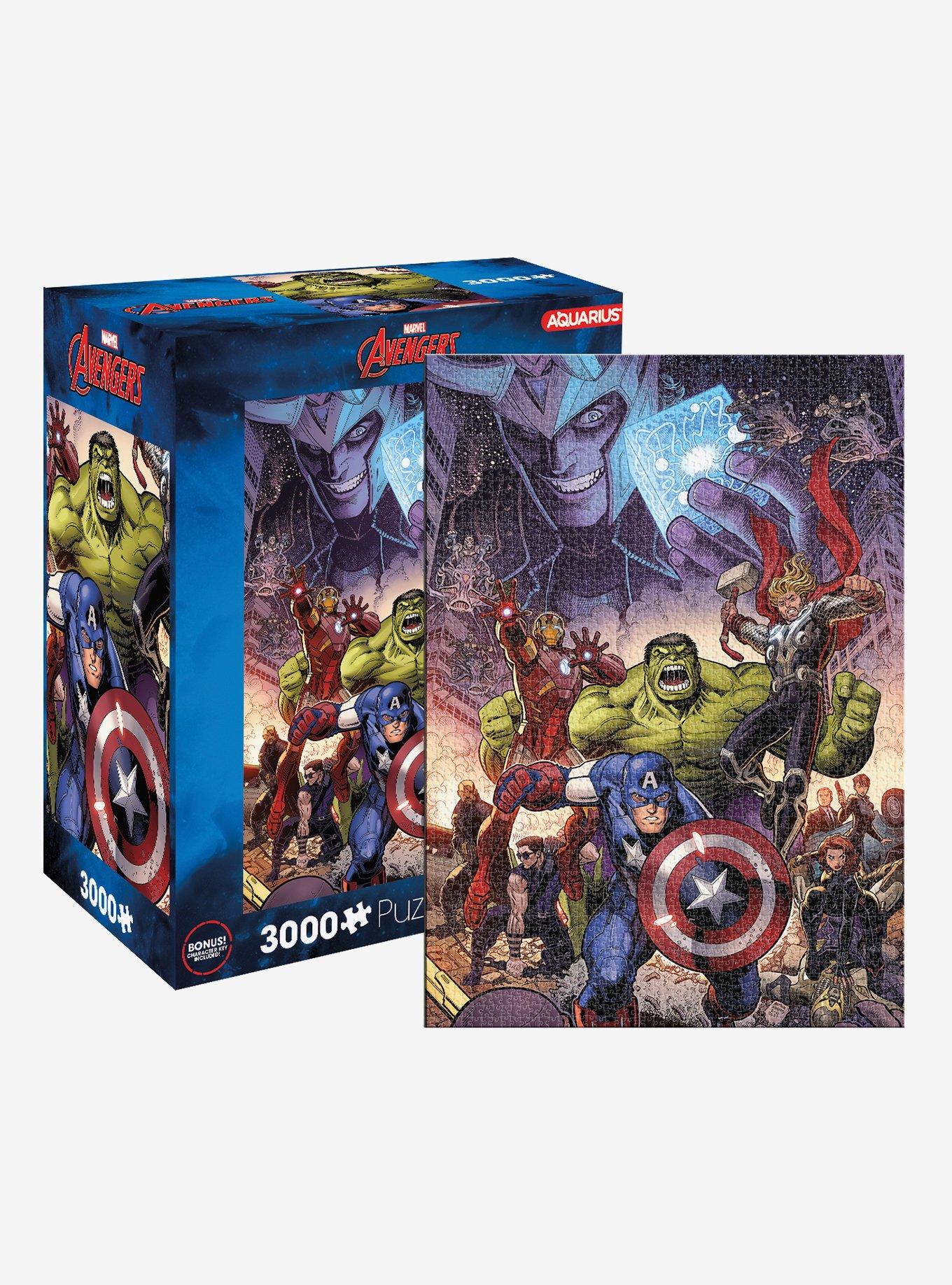 Marvel Avengers Assemble 3000-Piece Puzzle - BoxLunch Exclusive, , hi-res