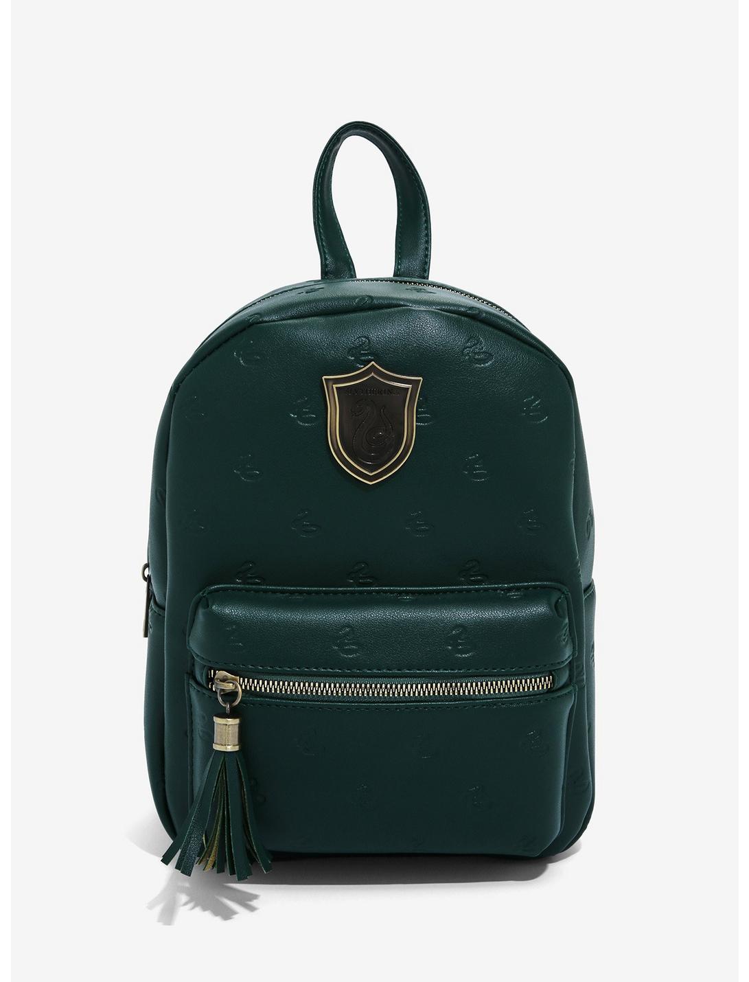 Harry Potter Slytherin Embossed Mini Backpack, , hi-res
