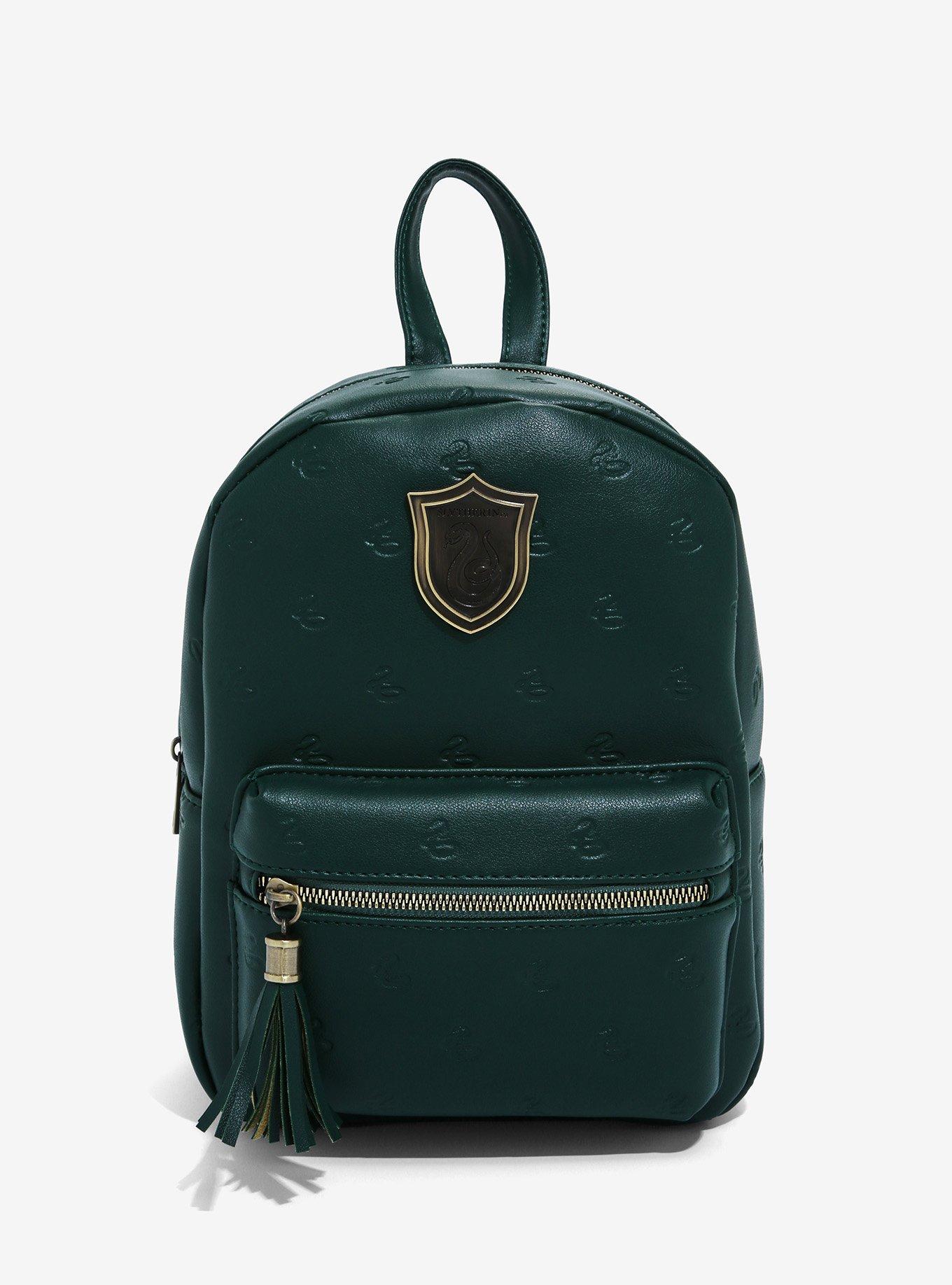 Harry Potter Slytherin Embossed Mini Backpack | Her Universe