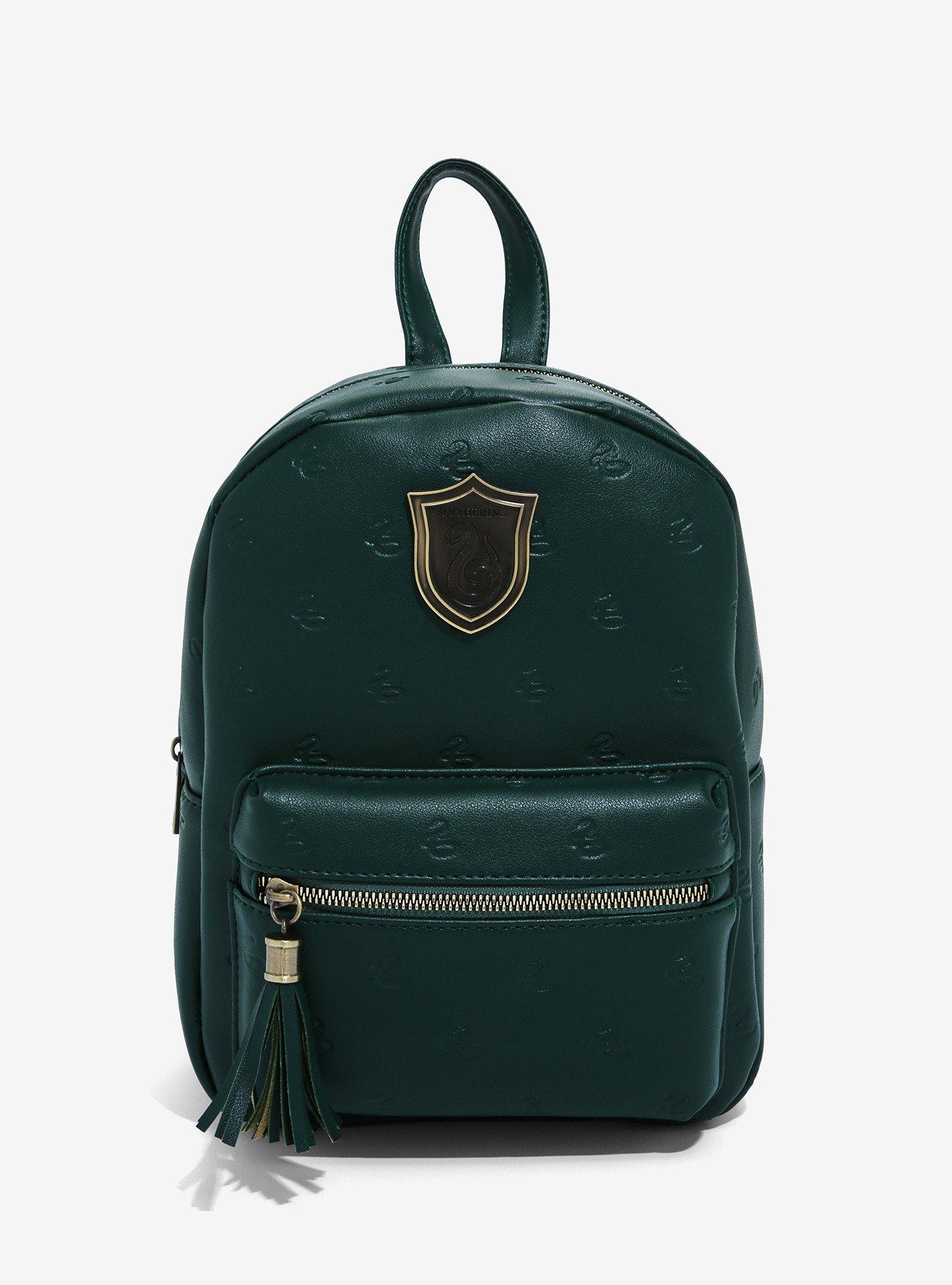 Harry Potter Slytherin Embossed Mini Backpack, , hi-res