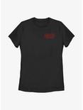 Stranger Things Fire Corner Logo Womens T-Shirt, BLACK, hi-res