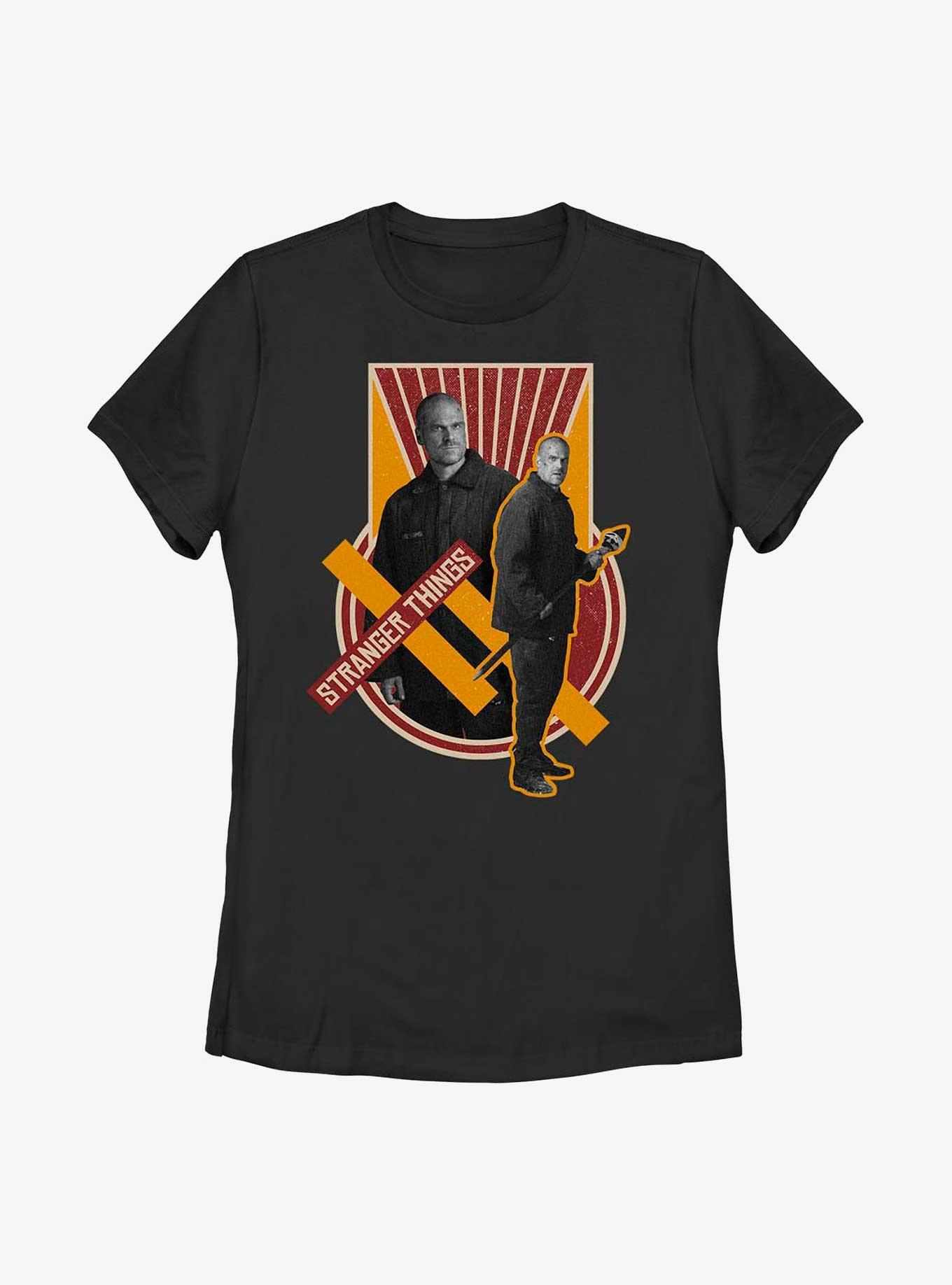 Stranger Things Comrade Hopper Womens T-Shirt, , hi-res