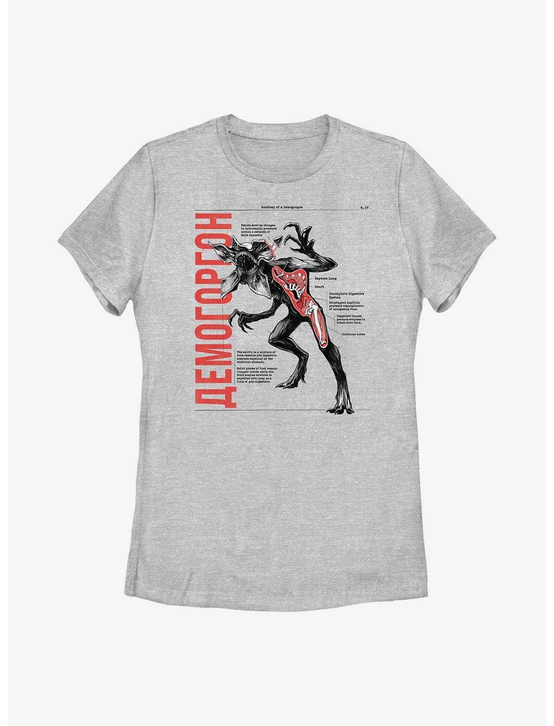 Stranger Things Anatomy Of Demogorgon Womens T-Shirt, ATH HTR, hi-res