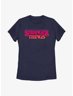 Stranger Things Grunge Logo Womens T-Shirt, , hi-res