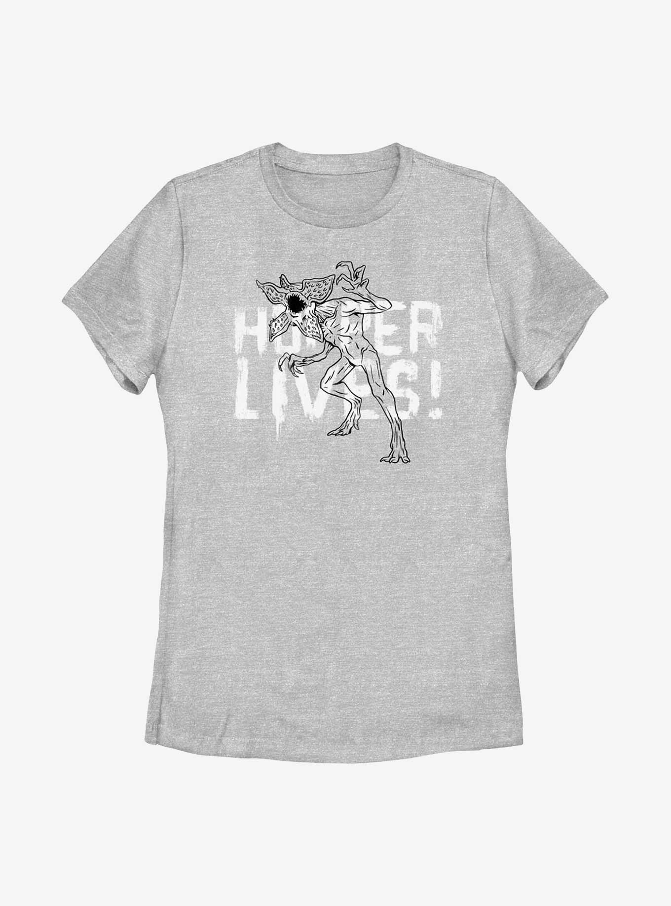 Stranger Things Hopper Lives Womens T-Shirt