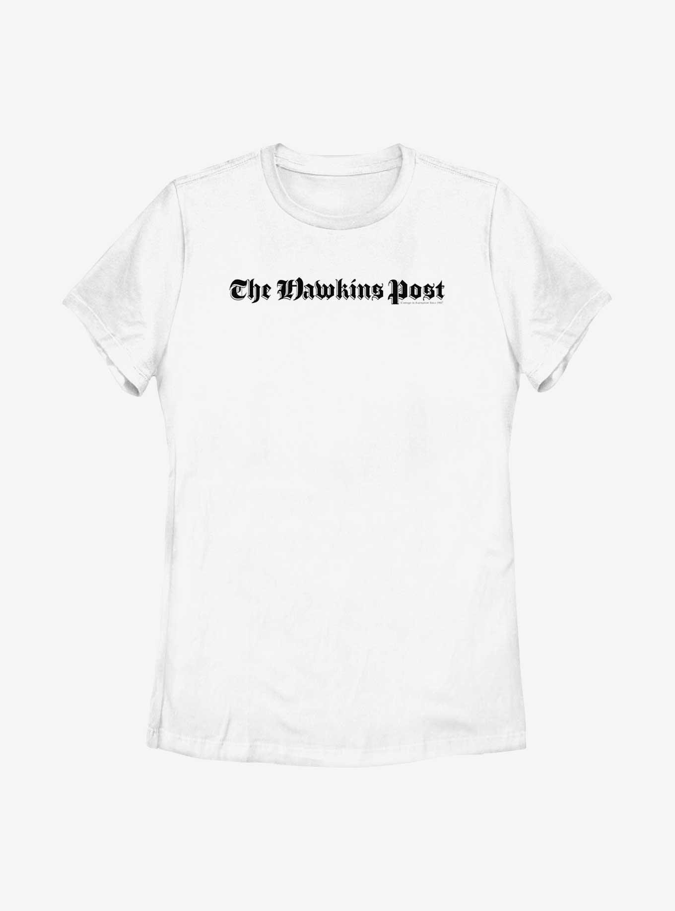 Stranger Things The Hawkins Post Womens T-Shirt, , hi-res
