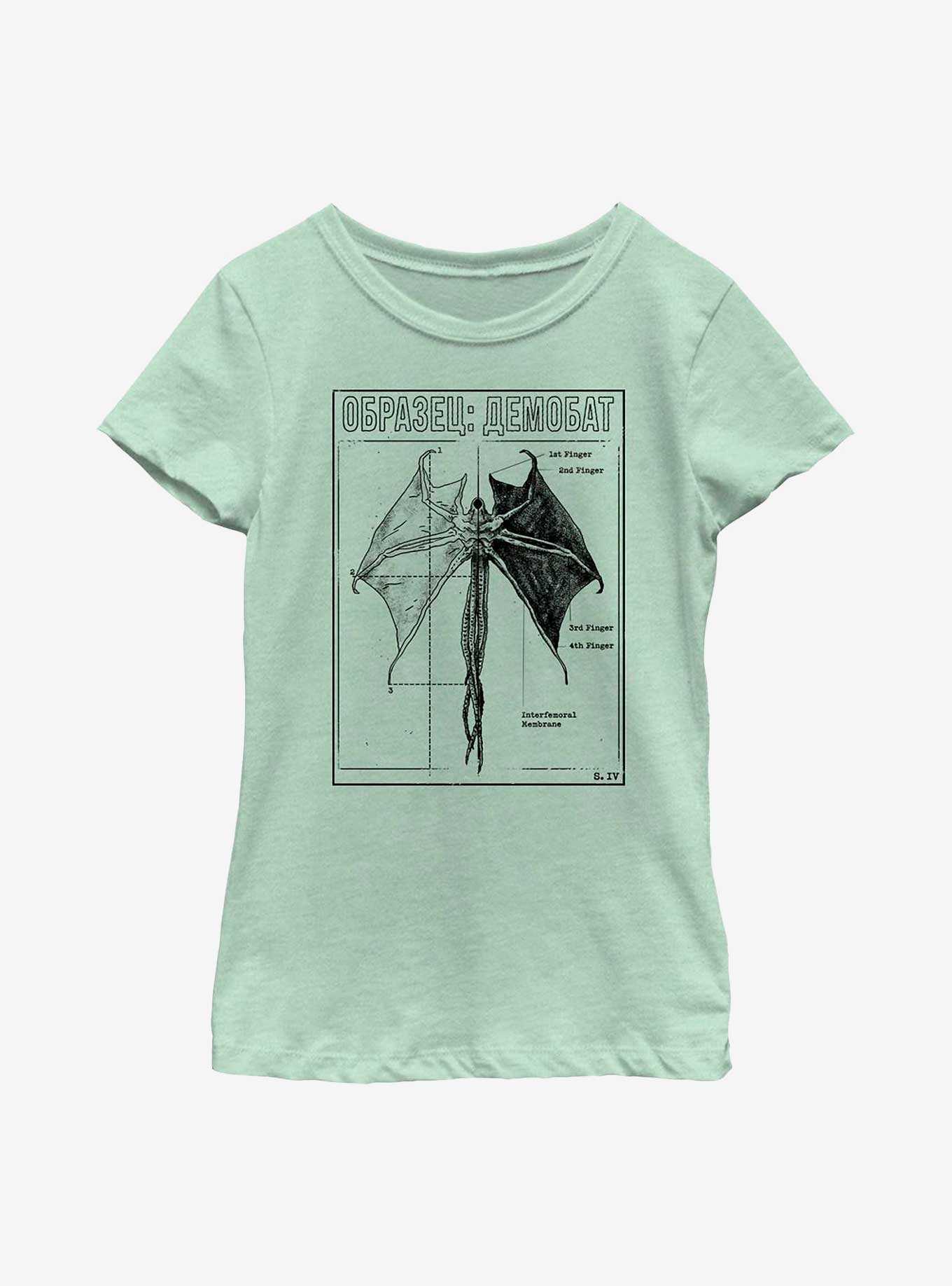Stranger Things Demobat Youth Girls T-Shirt, , hi-res