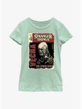 Stranger Things Vecna Pulp Comic Youth Girls T-Shirt, MINT, hi-res