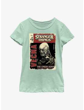 Stranger Things Vecna Pulp Comic Youth Girls T-Shirt, , hi-res
