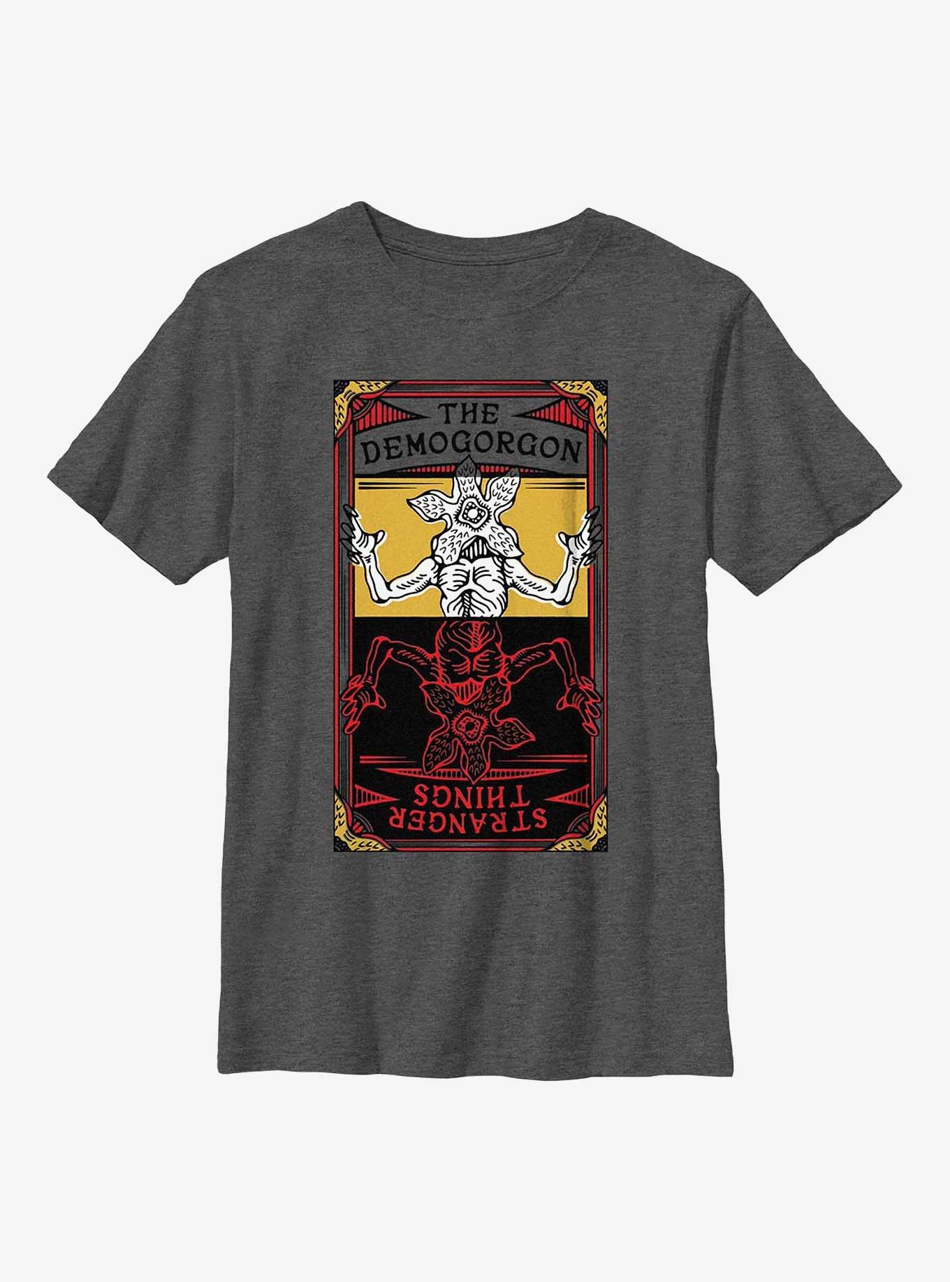 Stranger Things Demogorgon Fate Card Youth T-Shirt, , hi-res