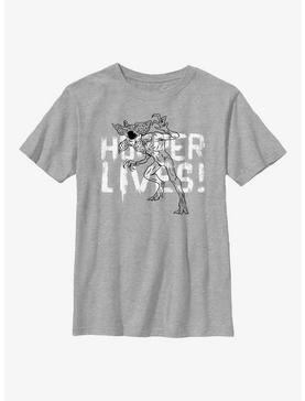 Stranger Things Hopper Lives Youth T-Shirt, , hi-res