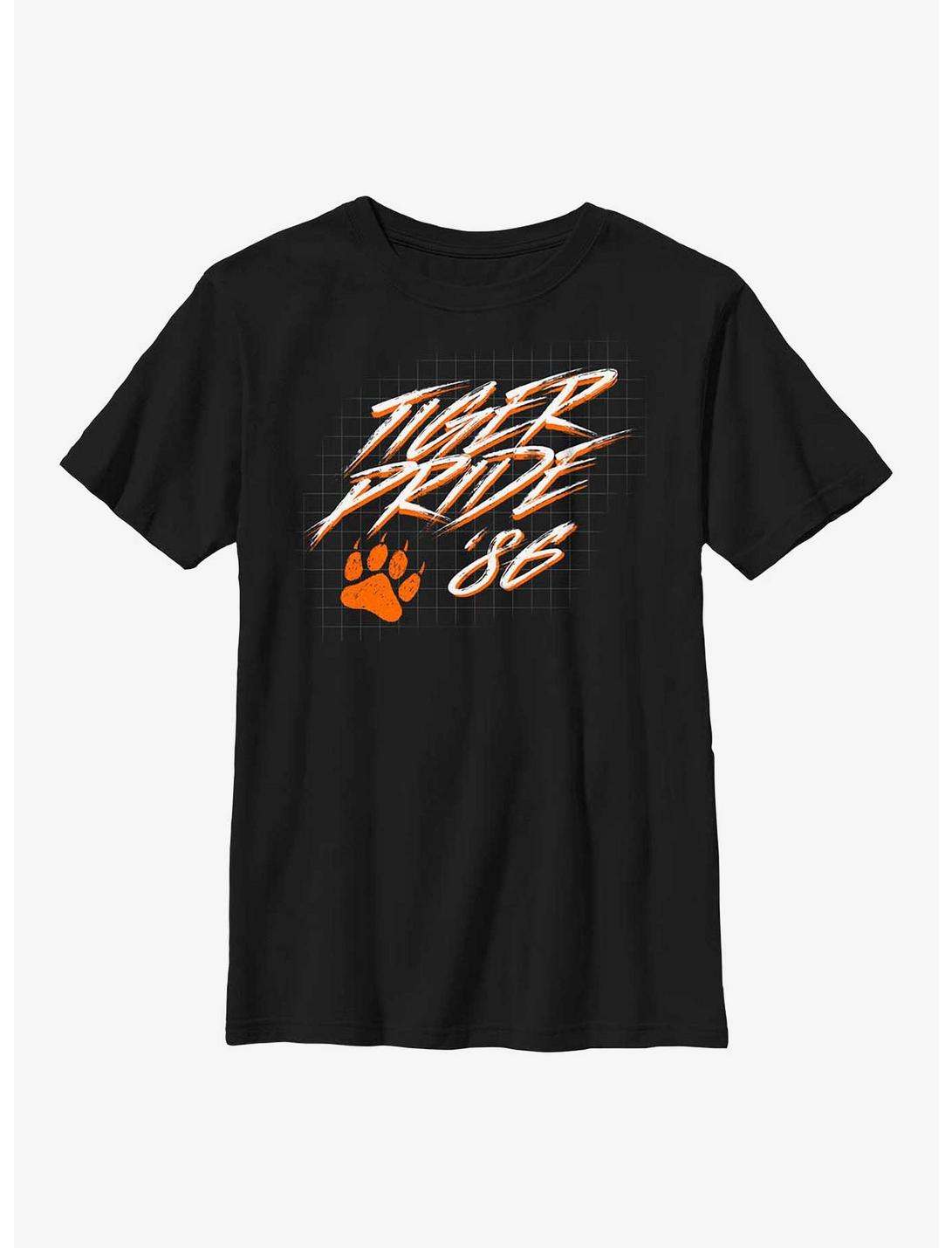 Stranger Things Tiger Pride Youth T-Shirt, BLACK, hi-res