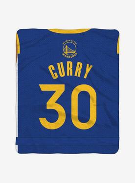 NBA Golden State Warriors Stephen Curry Plush Throw Blanket