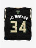 NBA Milwaukee Bucks Giannis Antetokounmpo Plush Throw Blanket, , hi-res