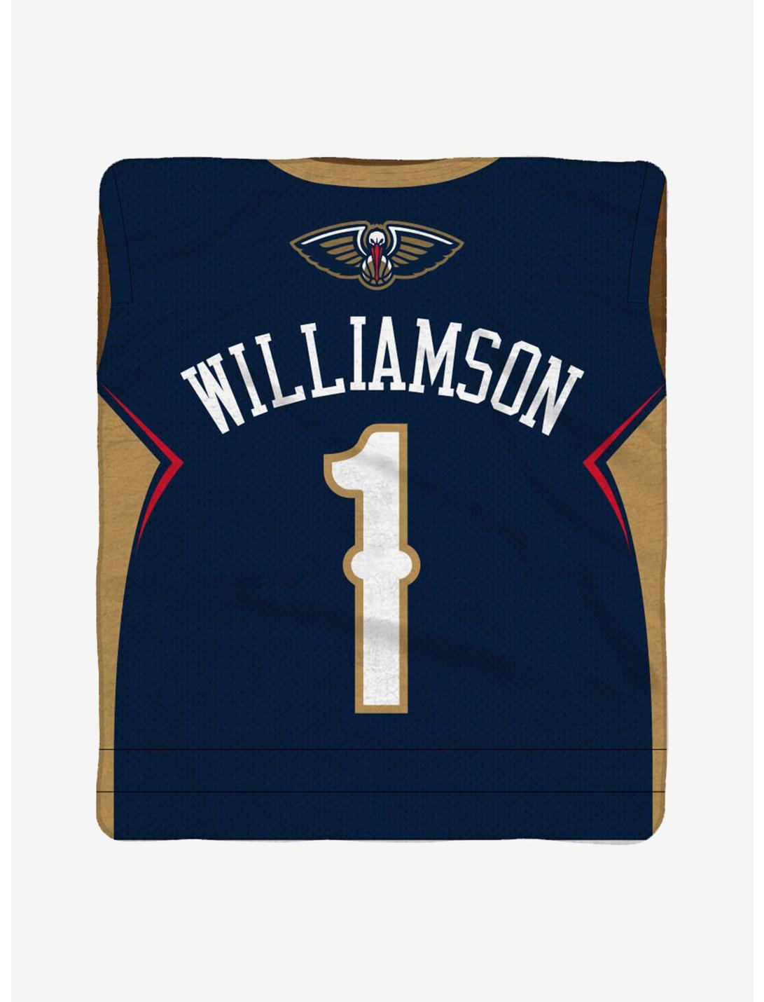 NBA New Orleans Pelicans Zion Williamson Plush Throw Blanket, , hi-res