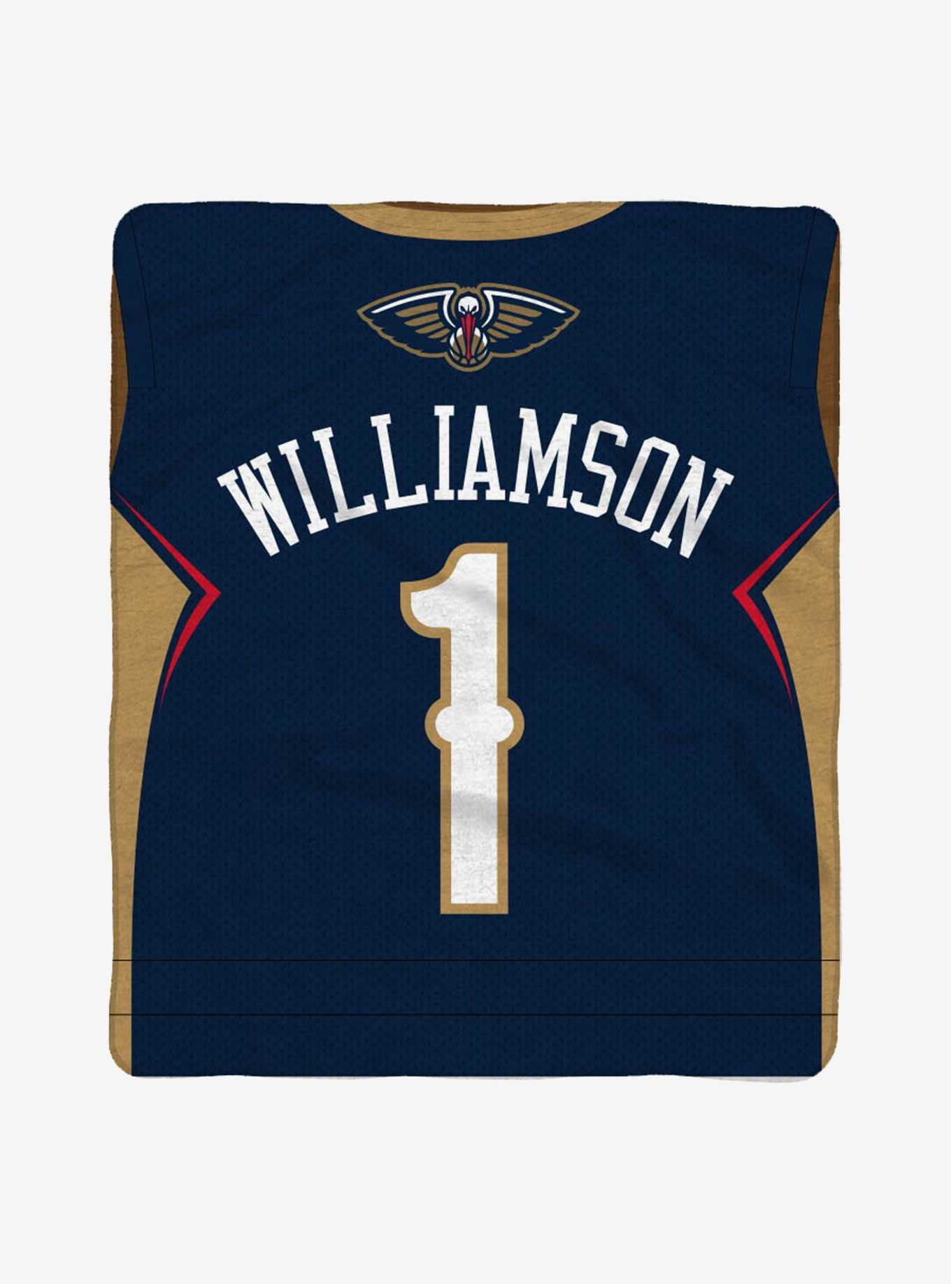 NBA New Orleans Pelicans Zion Williamson Plush Throw Blanket, , hi-res