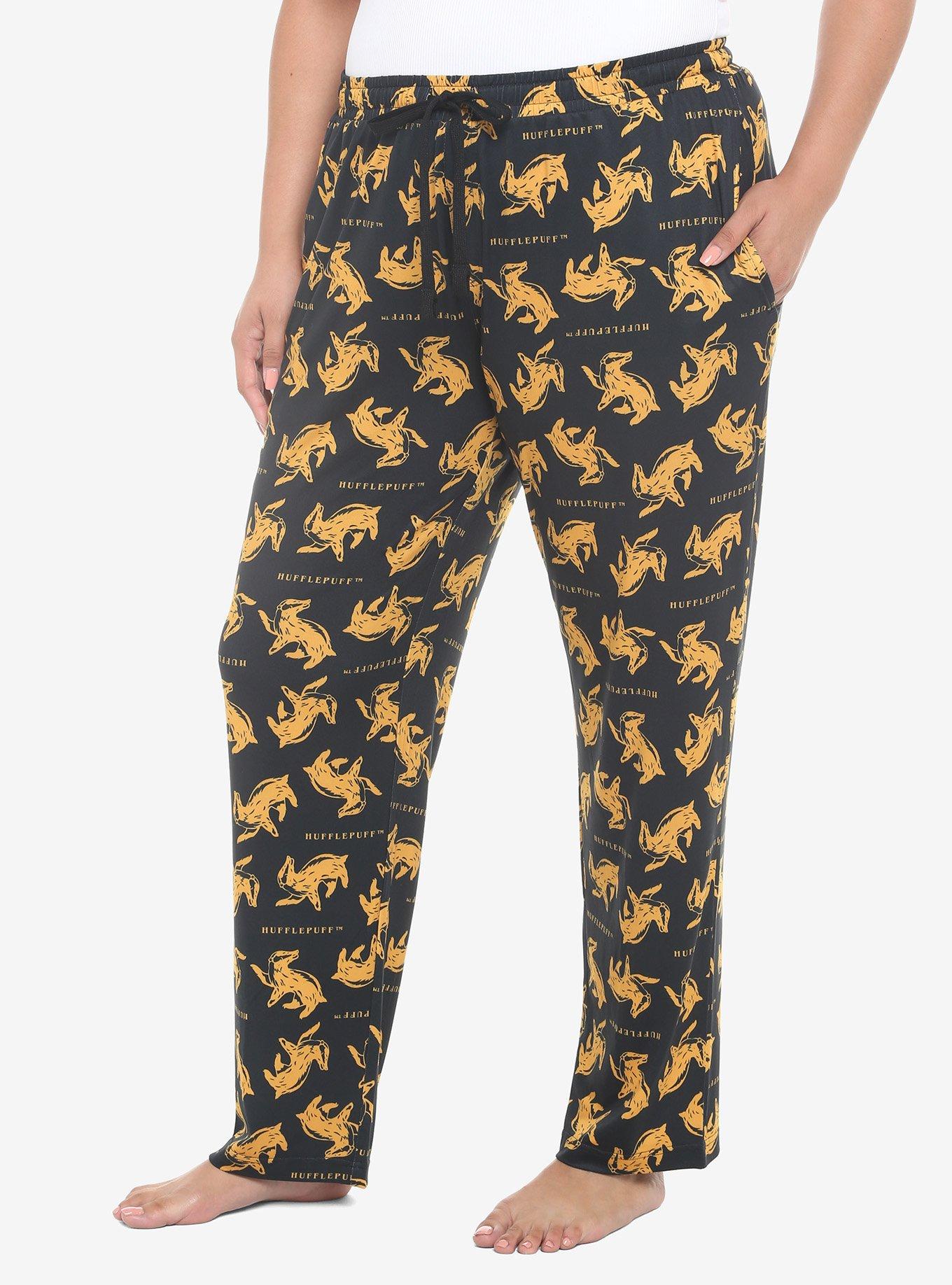 Harry Potter Hufflepuff House Pajama Pants Plus Size Her Universe