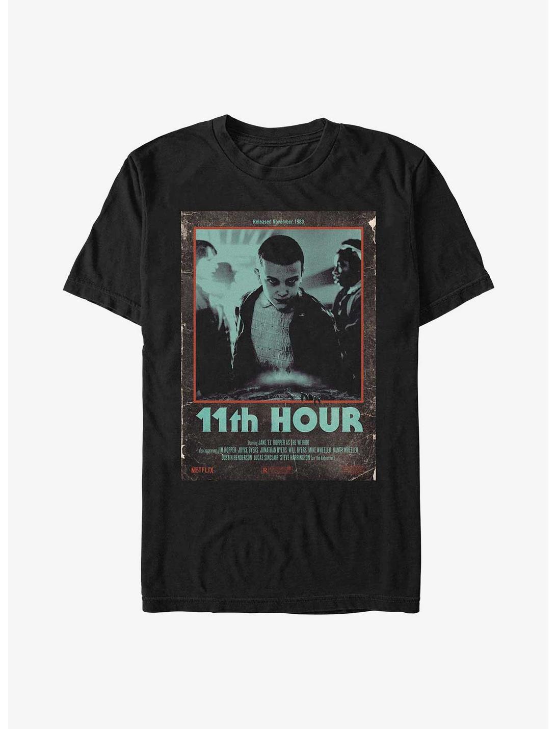 Stranger Things Eleven 11th Hour T-Shirt, BLACK, hi-res