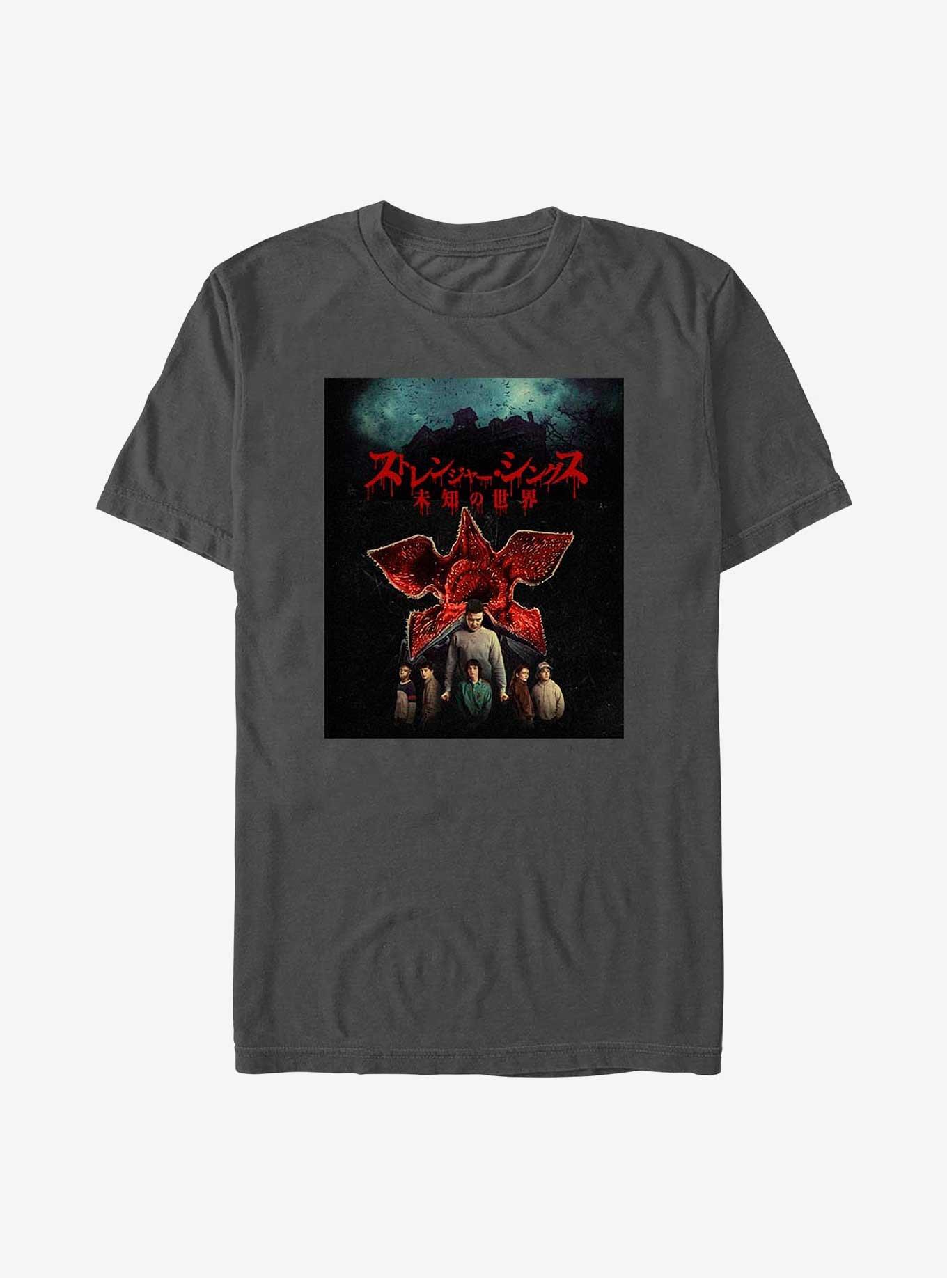Stranger Things Poster Kanji T-Shirt, , hi-res