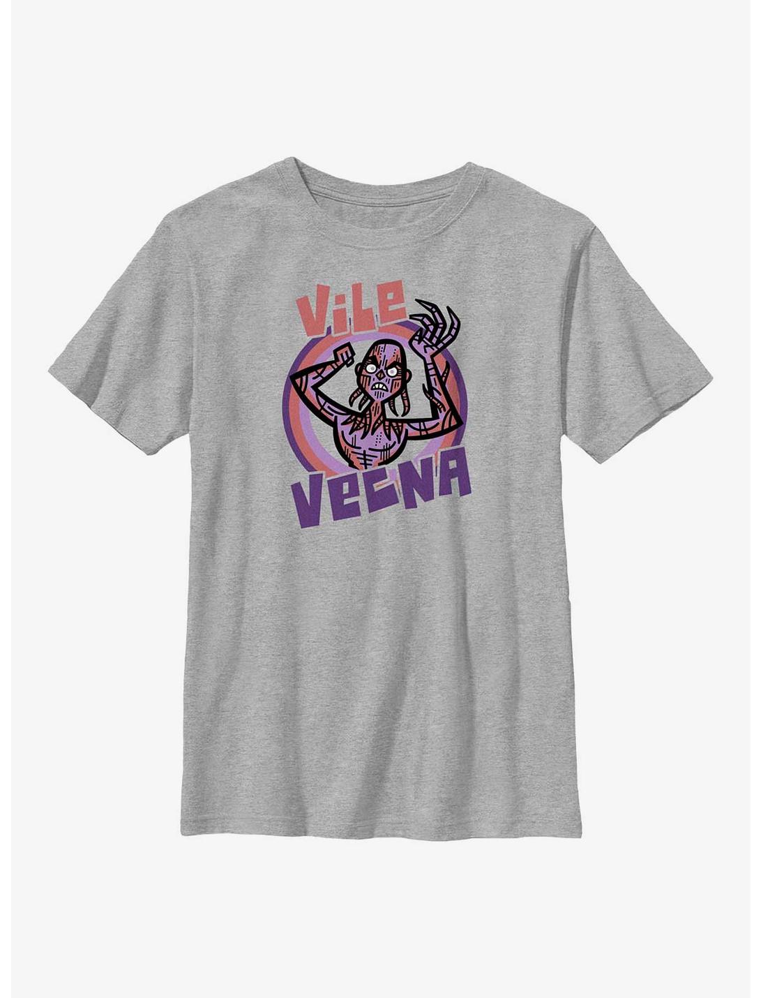 Stranger Things Vile Vecna Youth T-Shirt, ATH HTR, hi-res
