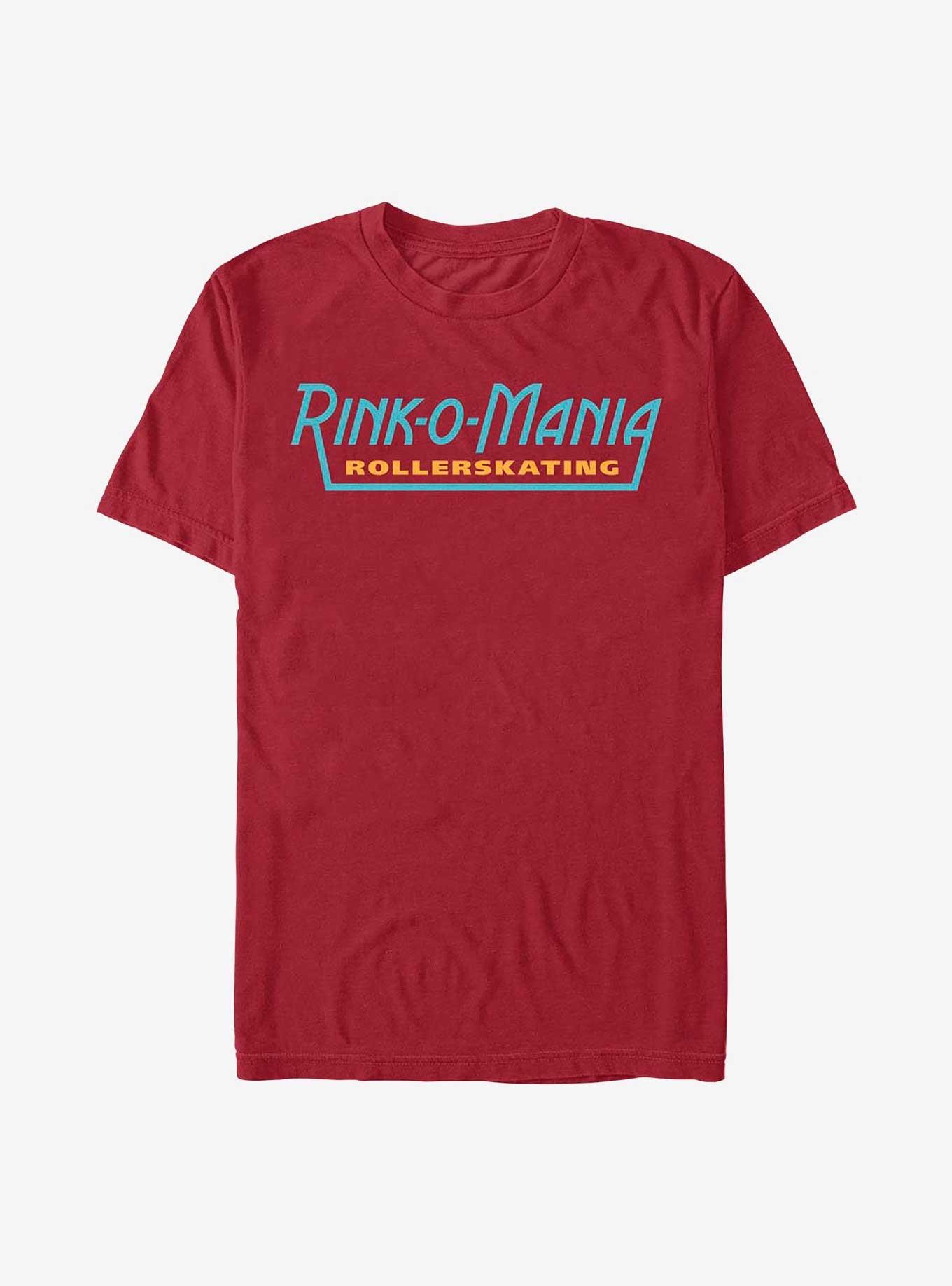 Stranger Things Rink-O-Mania Logo T-Shirt, , hi-res