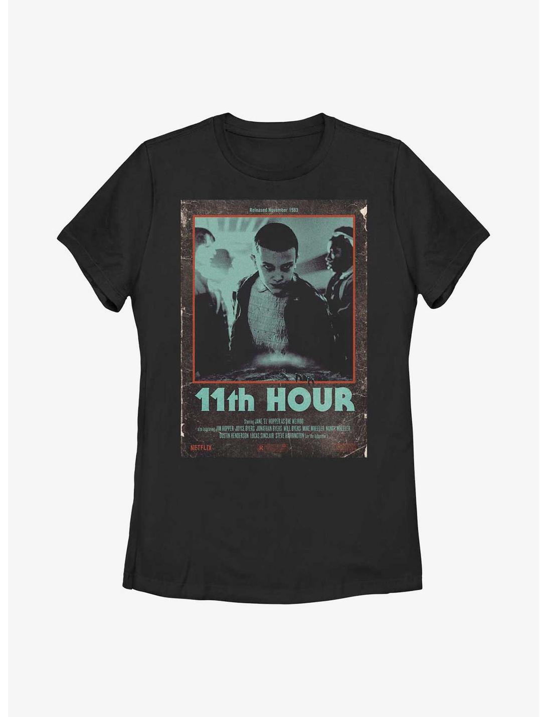 Stranger Things Eleven 11th Hour Womens T-Shirt, BLACK, hi-res