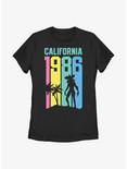 Stranger Things California 1986 Demogorgon Womens T-Shirt, BLACK, hi-res