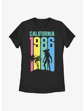 Stranger Things California 1986 Demogorgon Womens T-Shirt, , hi-res