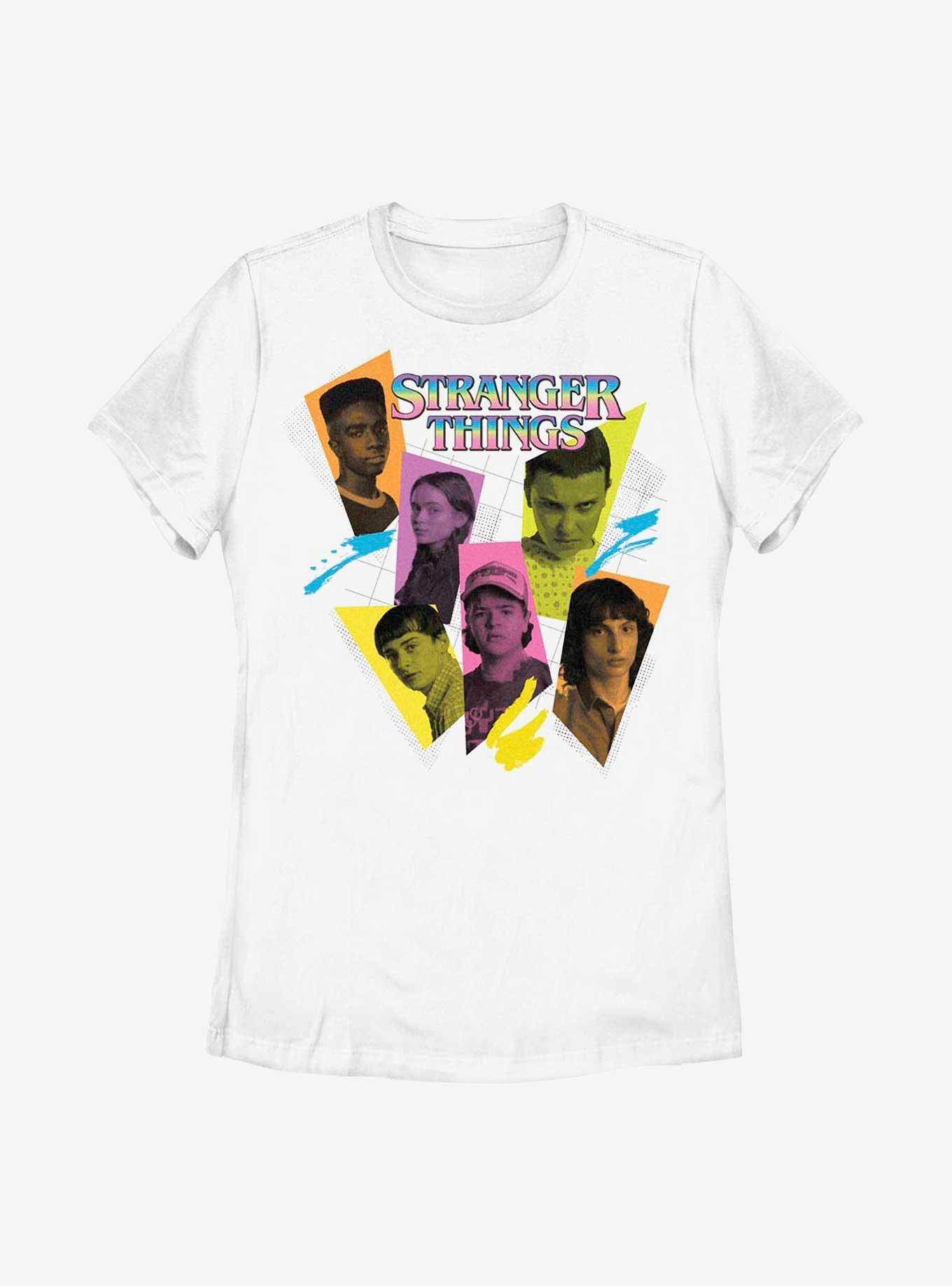 Stranger Things Character Tones Retro Womens T-Shirt, , hi-res