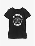 Stranger Things Demogorgon Hunter Youth Girls T-Shirt, BLACK, hi-res