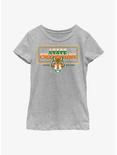 Stranger Things Hawkins State Champion Youth Girls T-Shirt, ATH HTR, hi-res