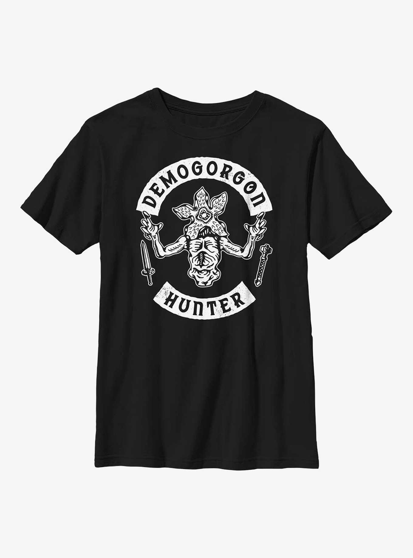 Stranger Things Demogorgon Hunter Youth T-Shirt, , hi-res