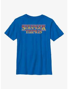 Stranger Things Flames Logo Youth T-Shirt, , hi-res