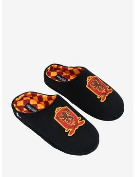 Harry Potter Gryffindor Lion Crest Slippers - BoxLunch Exclusive, , hi-res