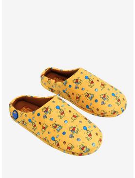 Disney Winnie the Pooh Icons Allover Print Slippers, , hi-res
