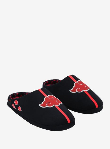 Naruto Shippuden Akatsuki Cloud Slippers BoxLunch