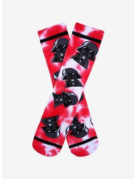 Star Wars Chibi Darth Vader Tie-Dye Crew Socks - BoxLunch Exclusive, , hi-res