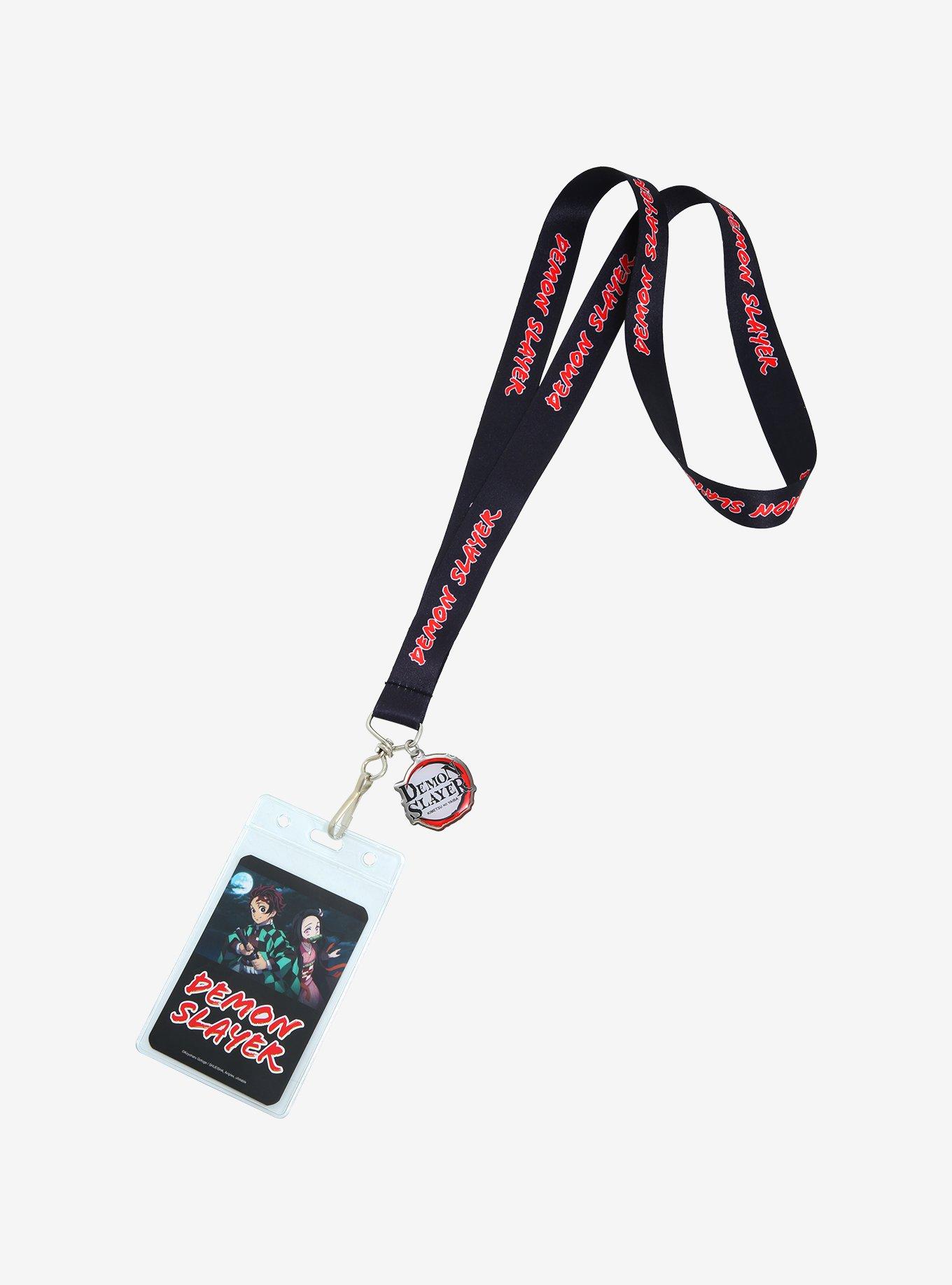 Demon Slayer: Kimetsu no Yaiba Tanjiro & Nezuko Kamado Lanyard, , hi-res