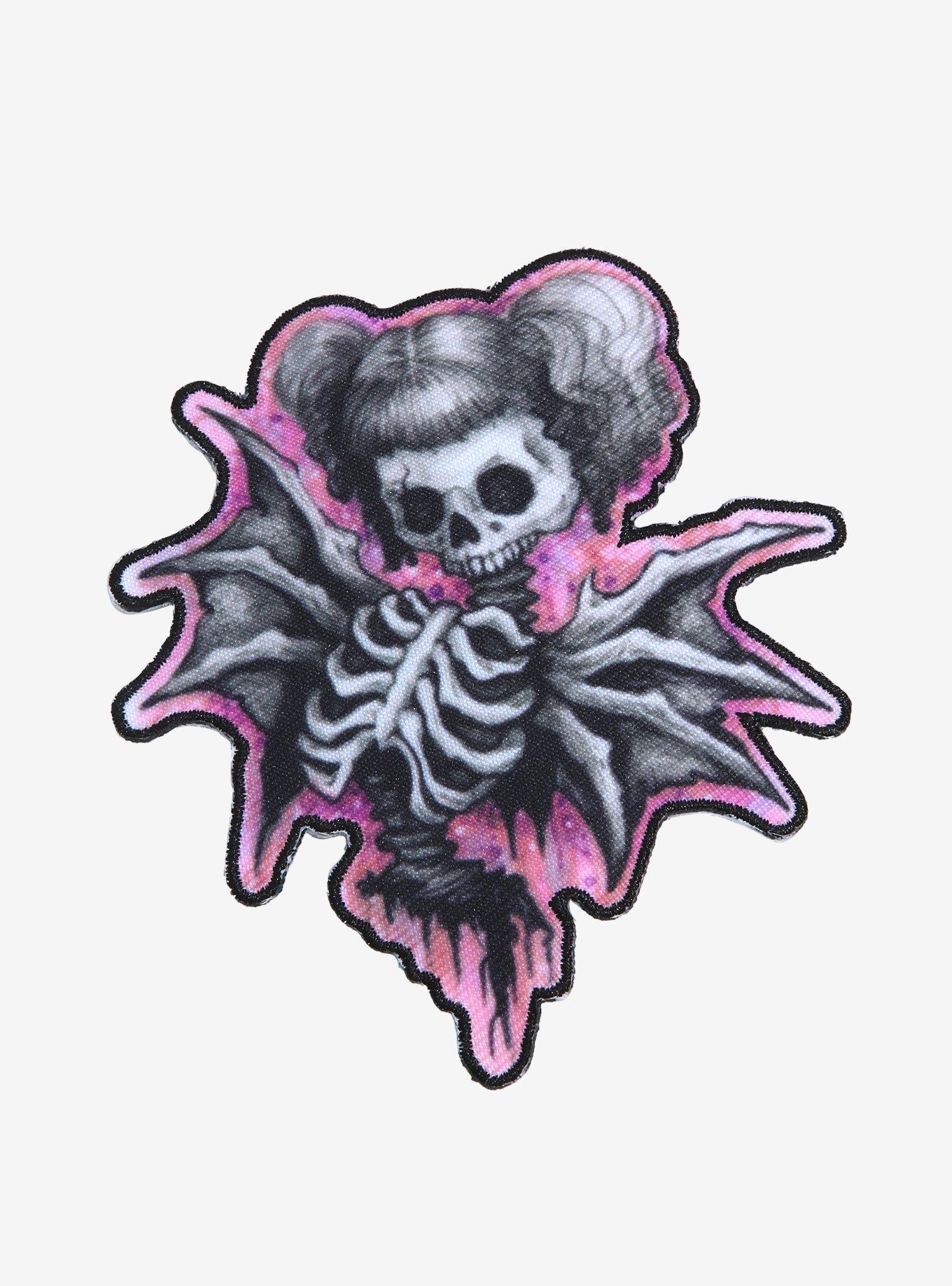 Skull Wings Patch, , hi-res