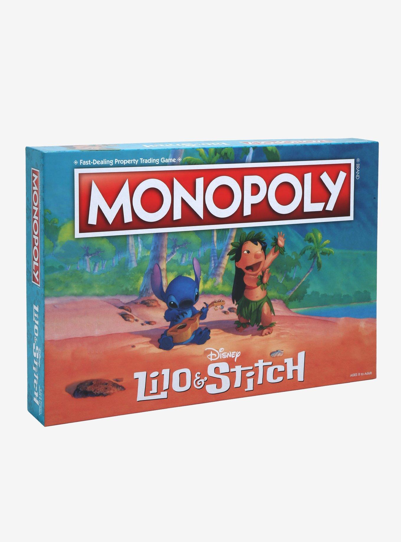 Disney LILO AND STITCH Monopoly Board Game Brand New Hot Topic Exclusive  Edition