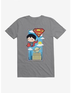 DC Comics Superman Chibi Daily Planet T-Shirt, STORM GREY, hi-res