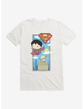 DC Comics Superman Chibi Daily Planet T-Shirt, WHITE, hi-res