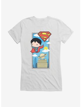 DC Comics Superman Chibi Daily Planet Girls T-Shirt, WHITE, hi-res