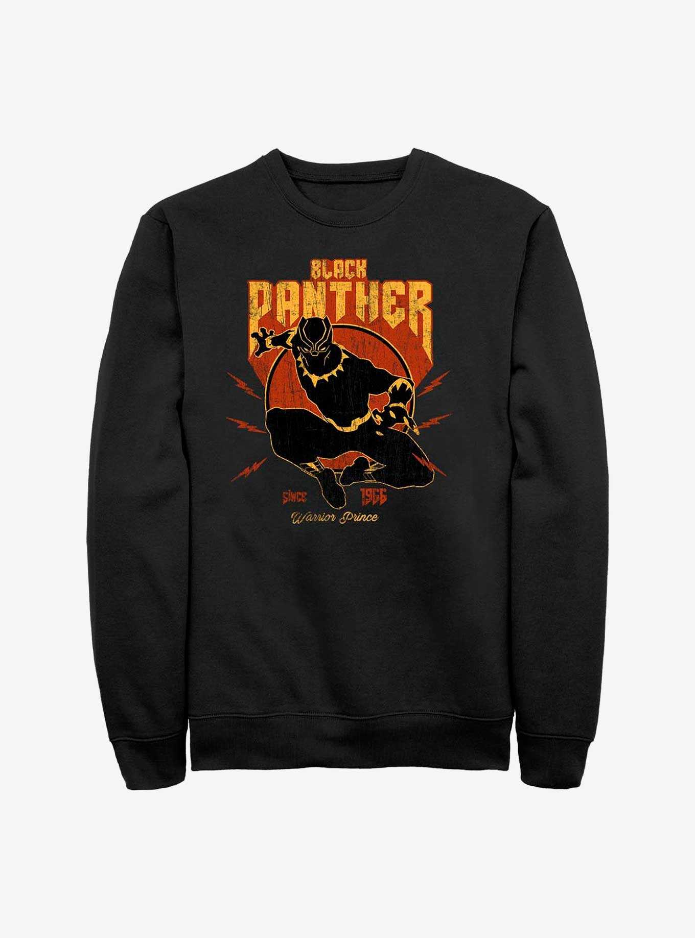 Marvel Black Panther Warrior Prince Since 1966 Sweatshirt, , hi-res
